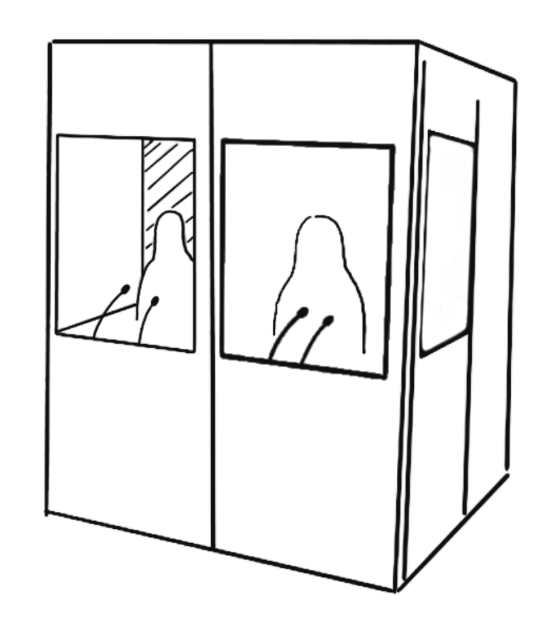Soundproof booth